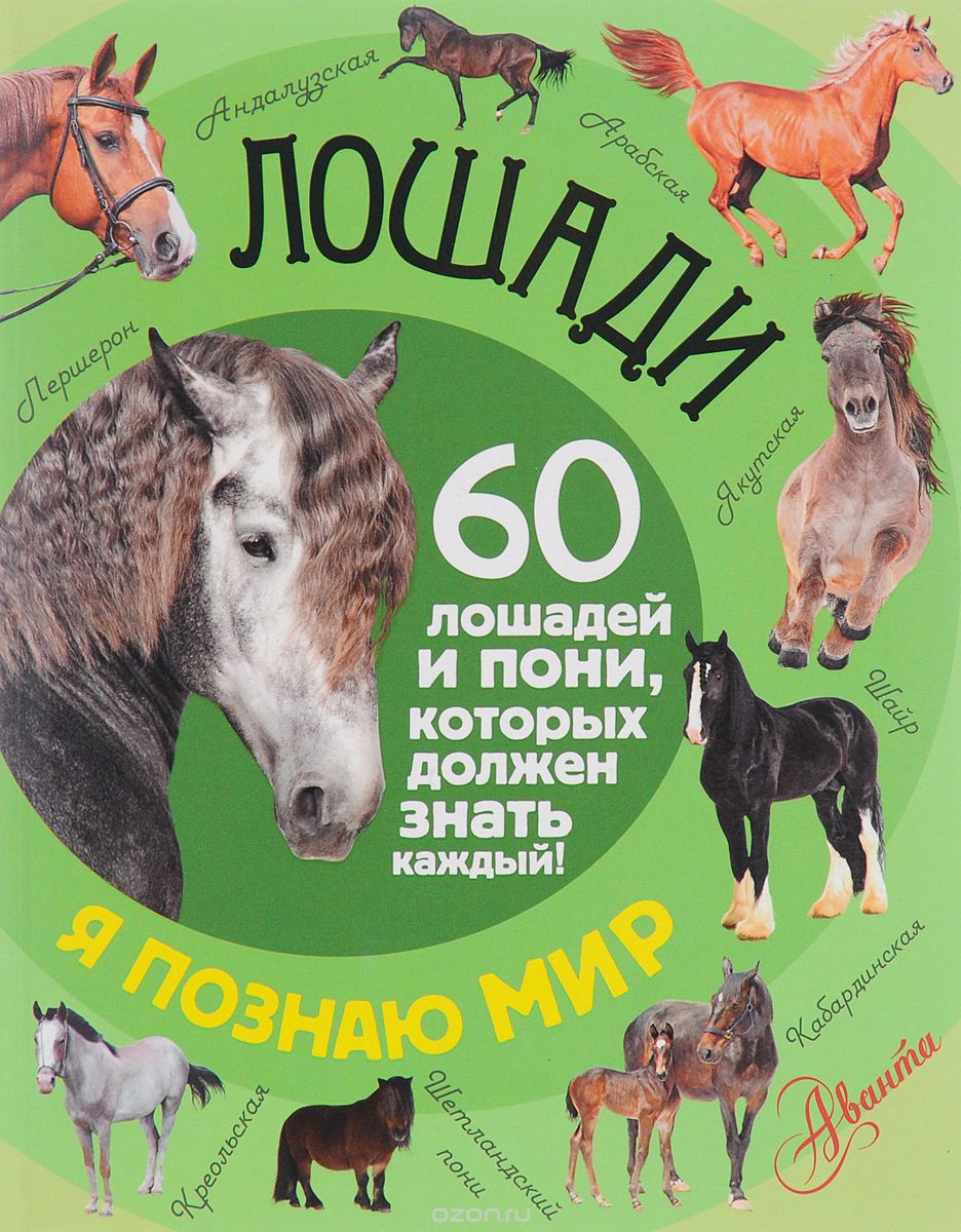 Лошади. 60 лошадей и пони, которых должен знать каждый!, Ф. А. Келлер