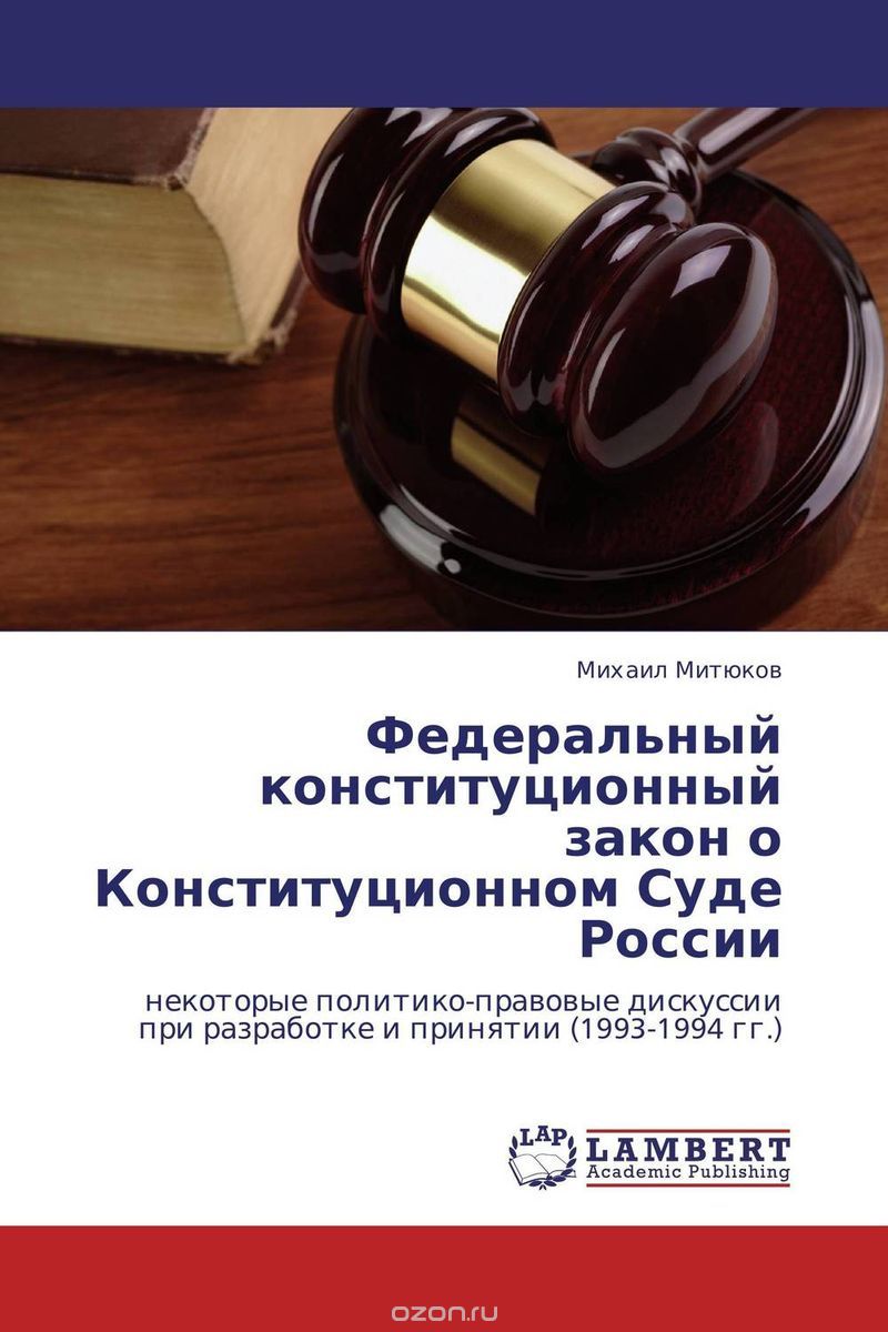 Федеральный конституционный закон о Конституционном Суде России, Михаил Митюков